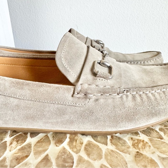 Gucci Mens Horsebit Drivers Suede Loafers Size 11 - Picture 7 of 16